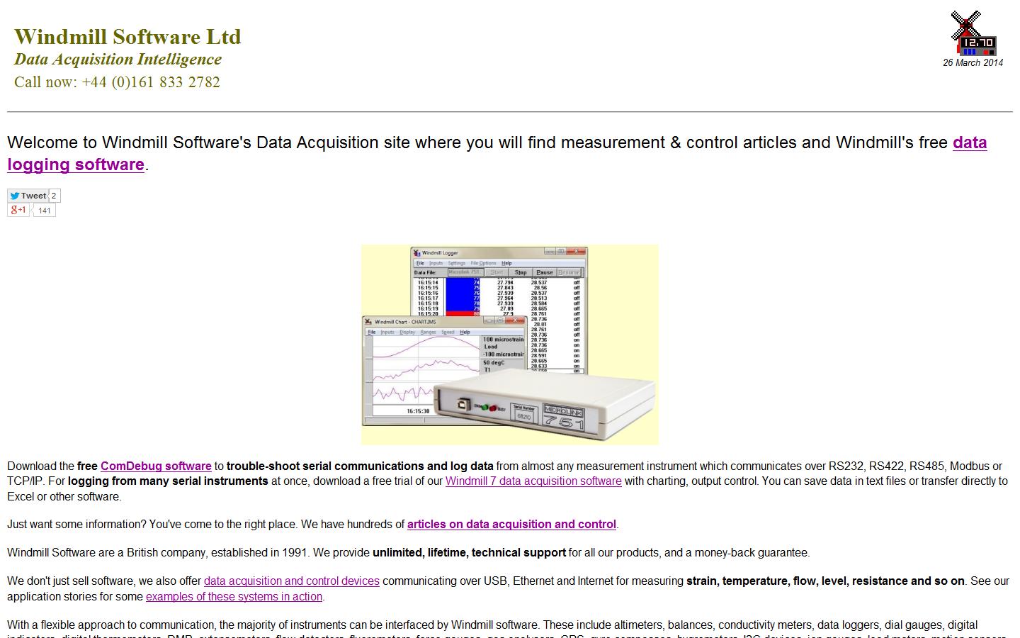 Windmill Software Ltd Website