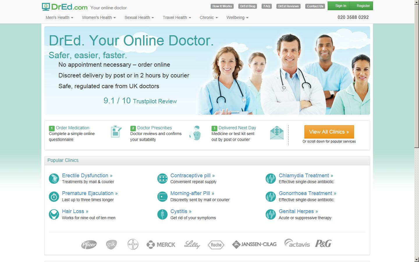 DrEd.com Website
