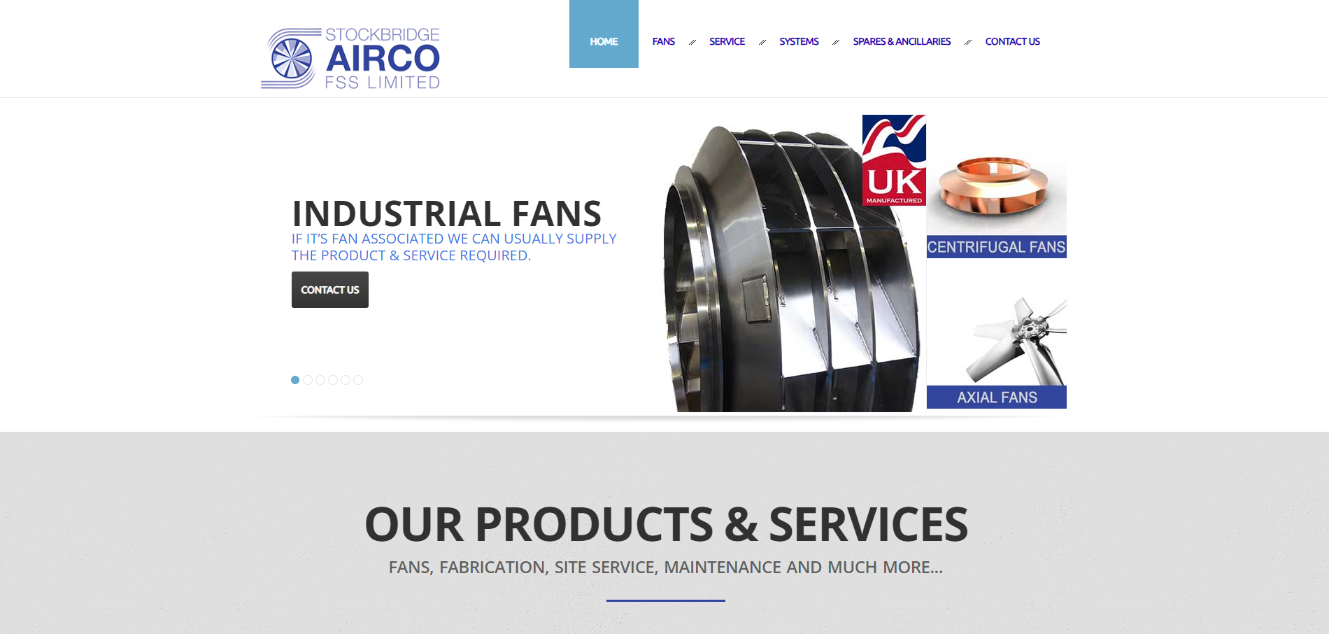 Stockbridge Airco FSS Ltd Website