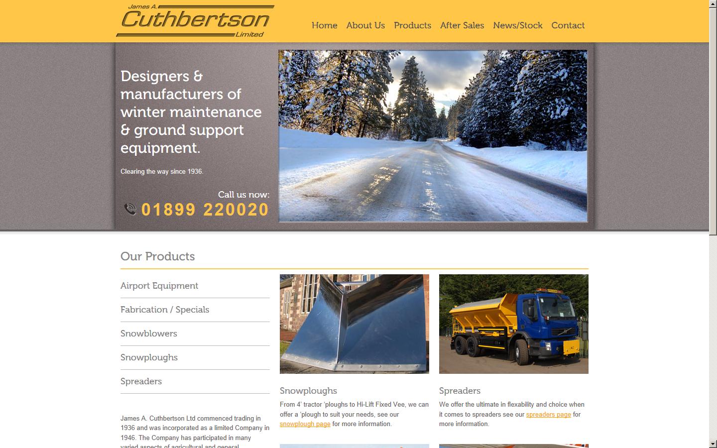 James A. Cuthbertson Ltd Website