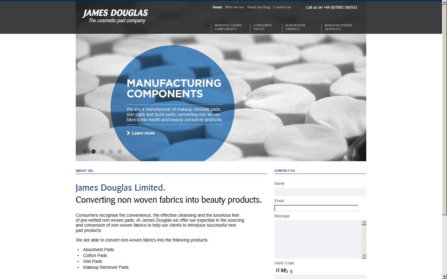 James Douglas Limited Website