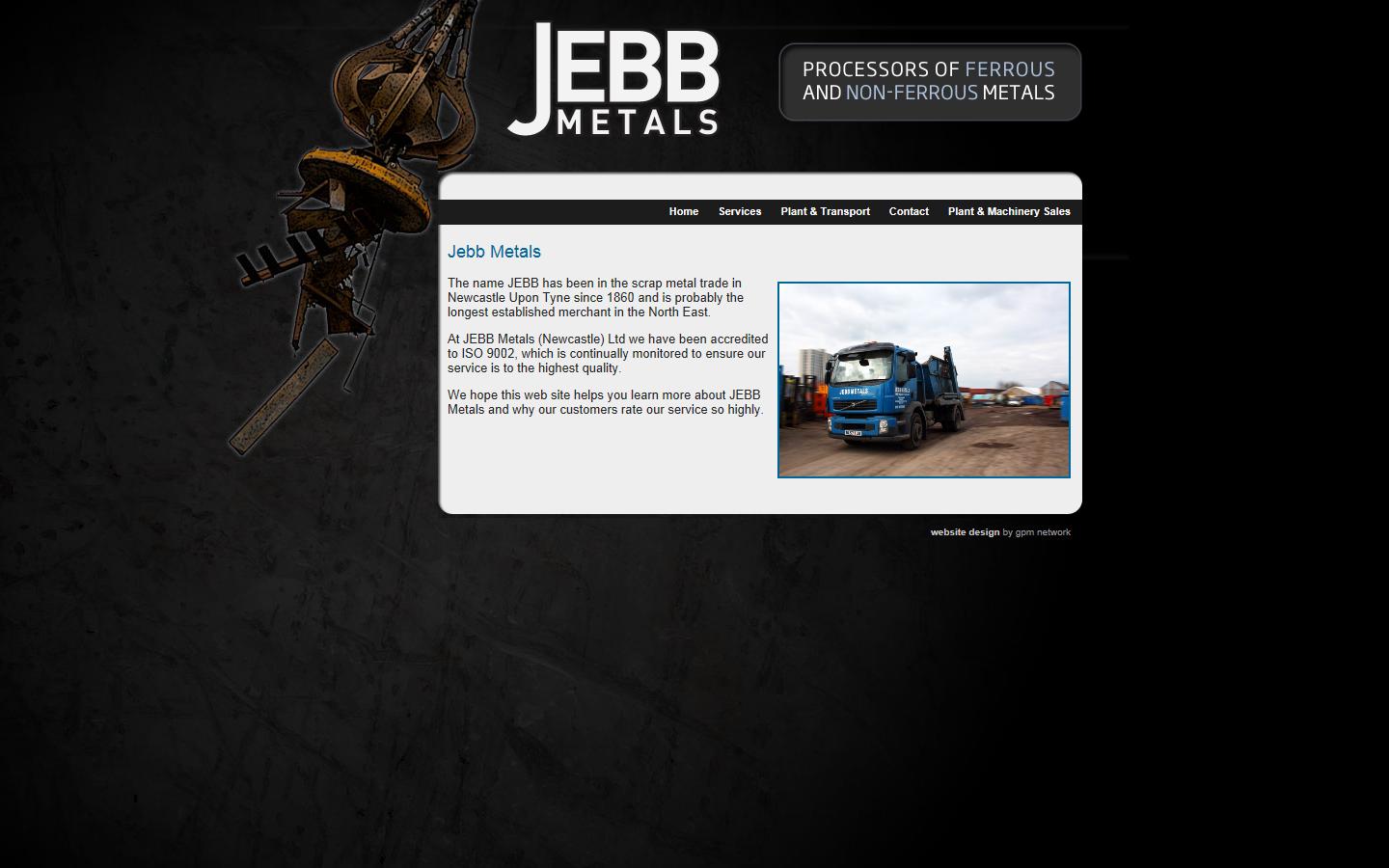 JEBB Metals (Newcastle) Ltd Website