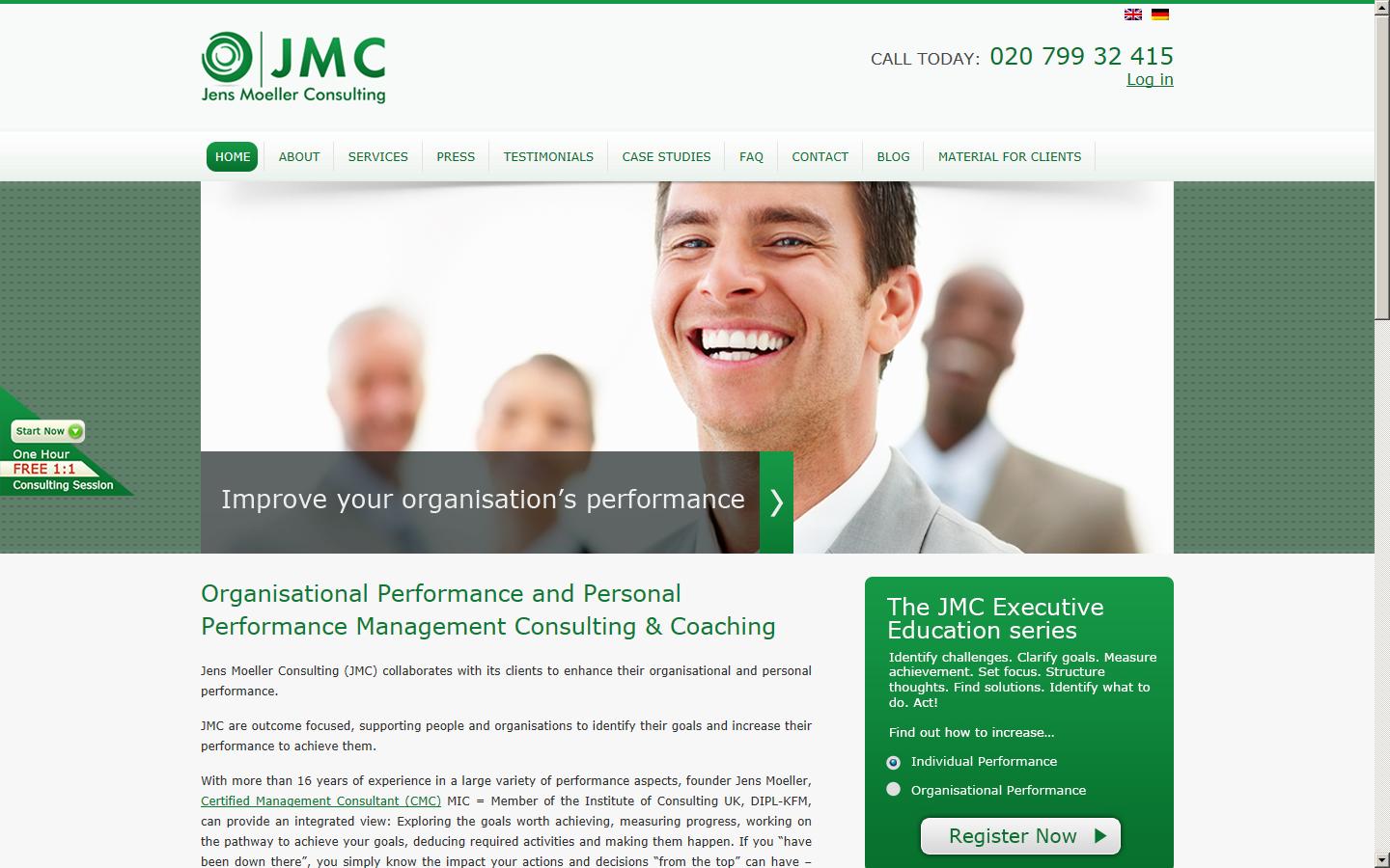 Jens Moeller Consulting Ltd Website