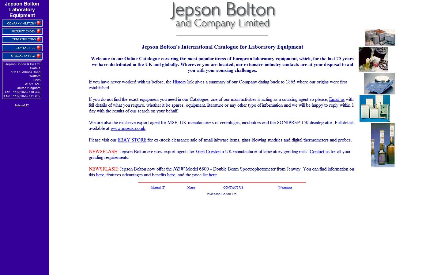 Jepson Bolton & Co Ltd Website