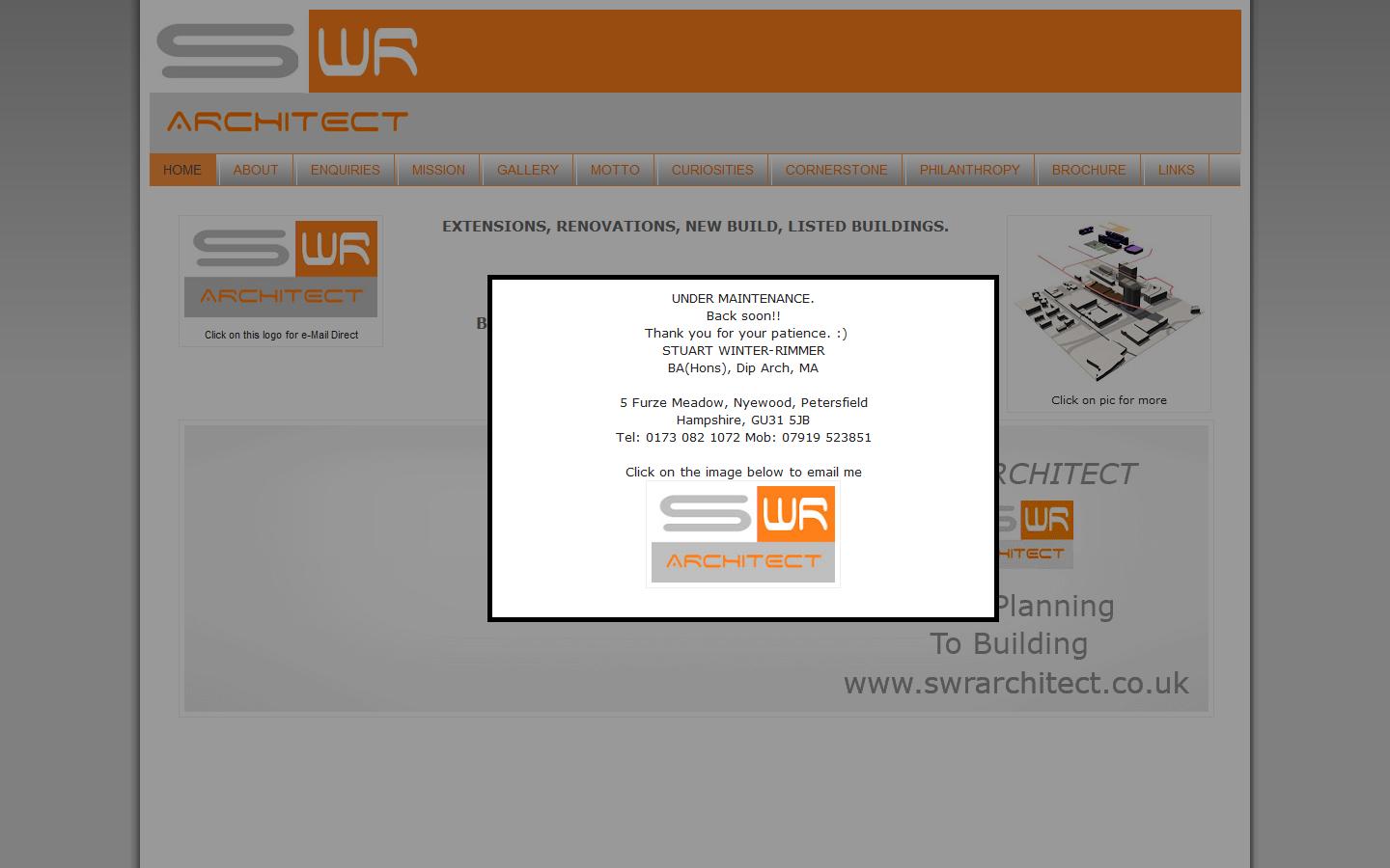 SWR Architect Website