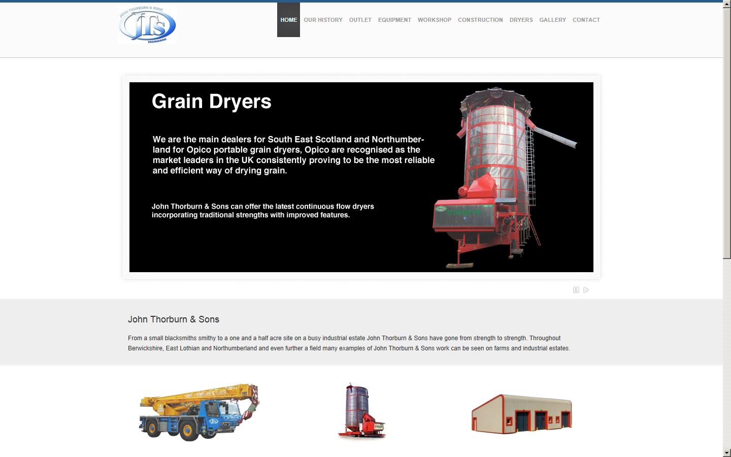 John Thorburn & Sons Website