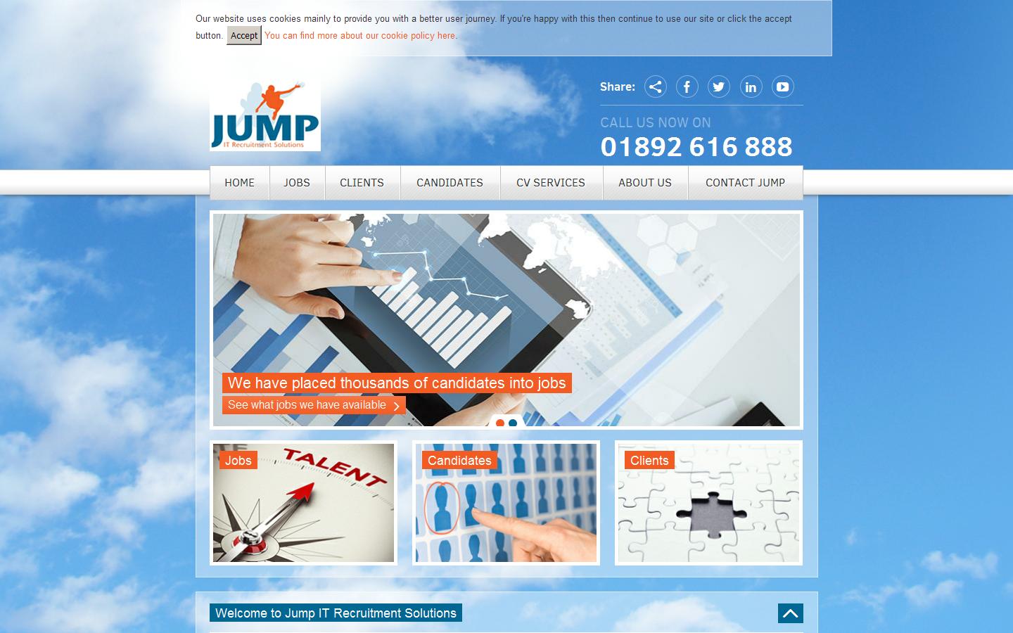Jump IT Website