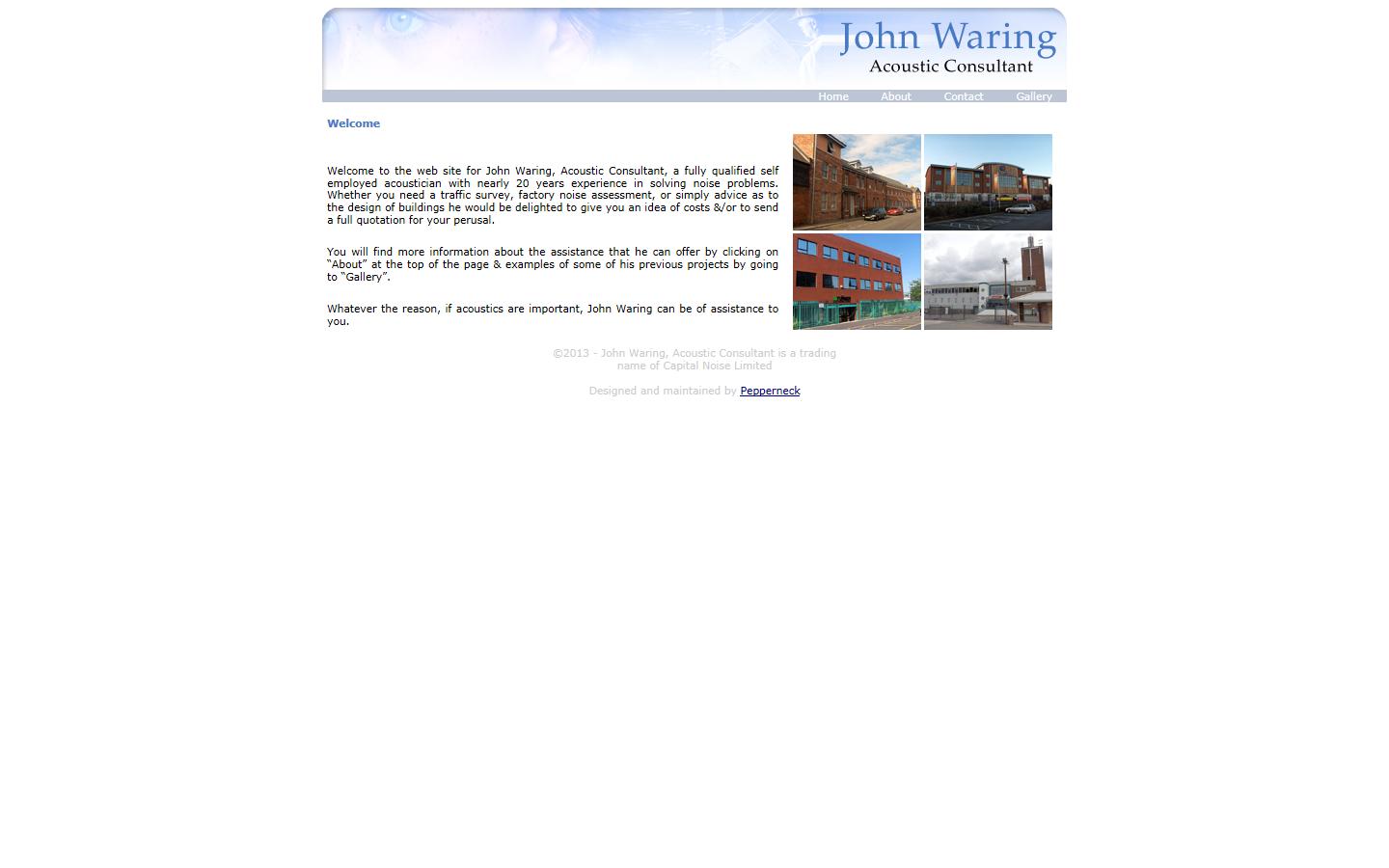 John Waring Website