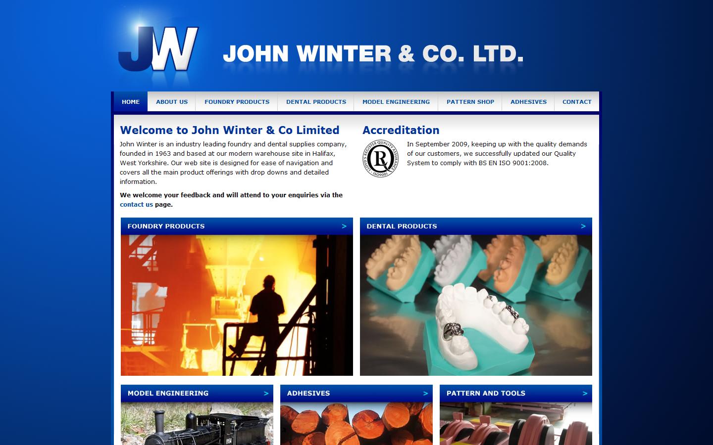 John Winter & Co Ltd Website
