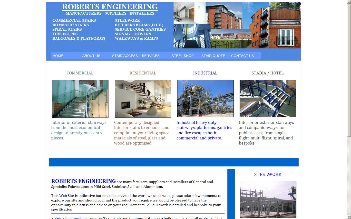 Roberts Engineering Website