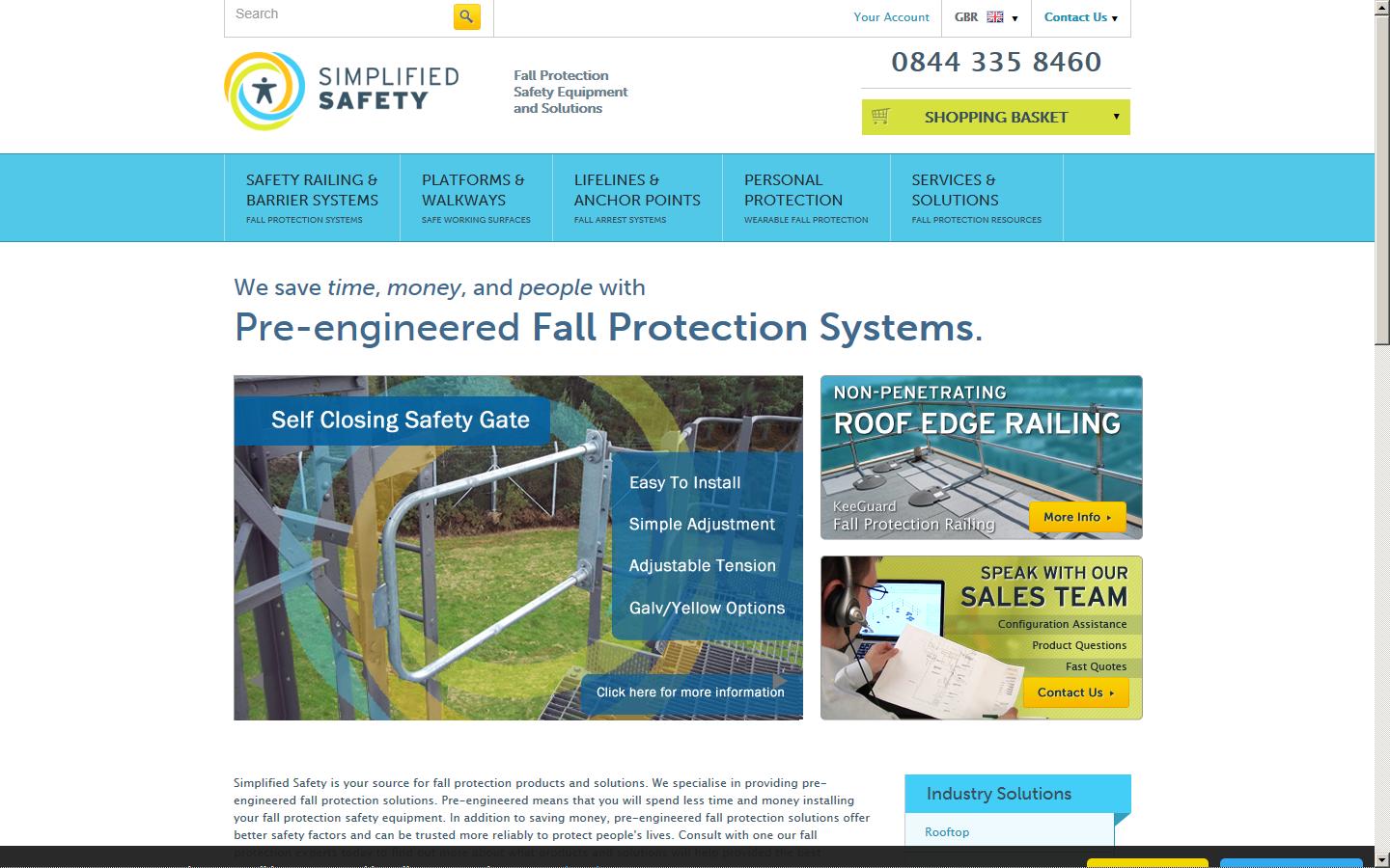 Simplified Safety Ltd Website