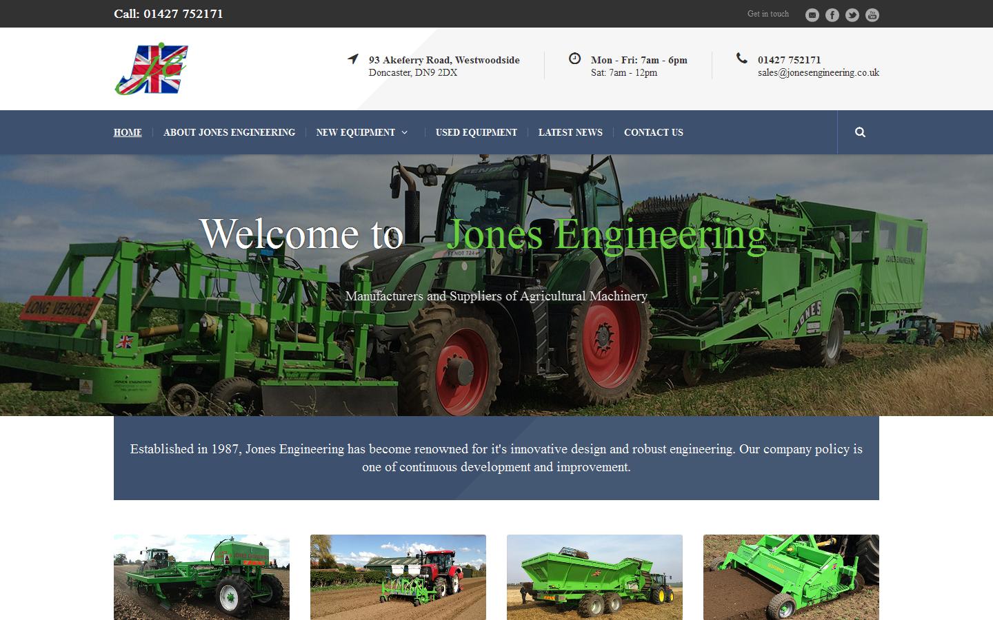Jones Engineering Website