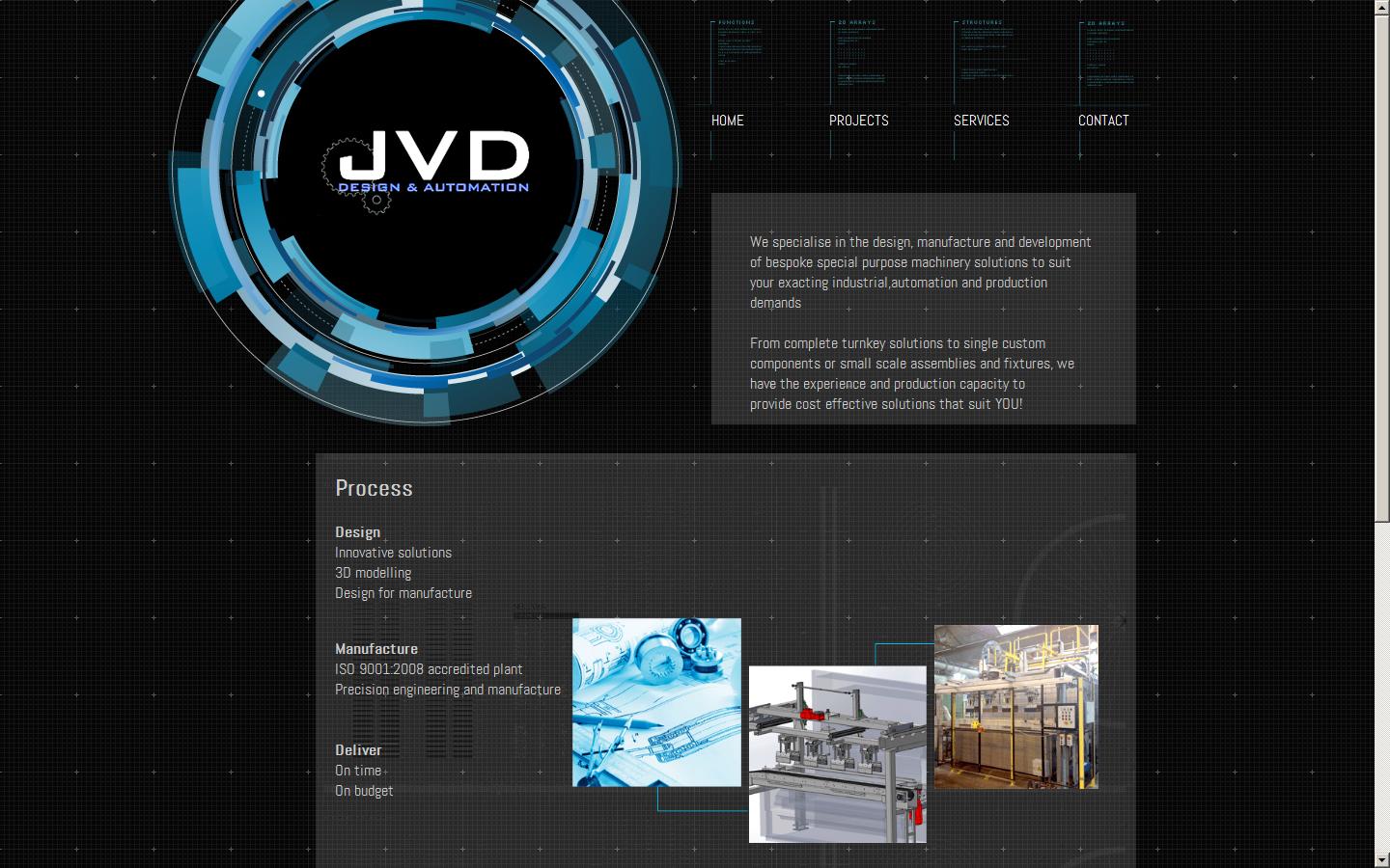 JVD Design & Automation Ltd  Website