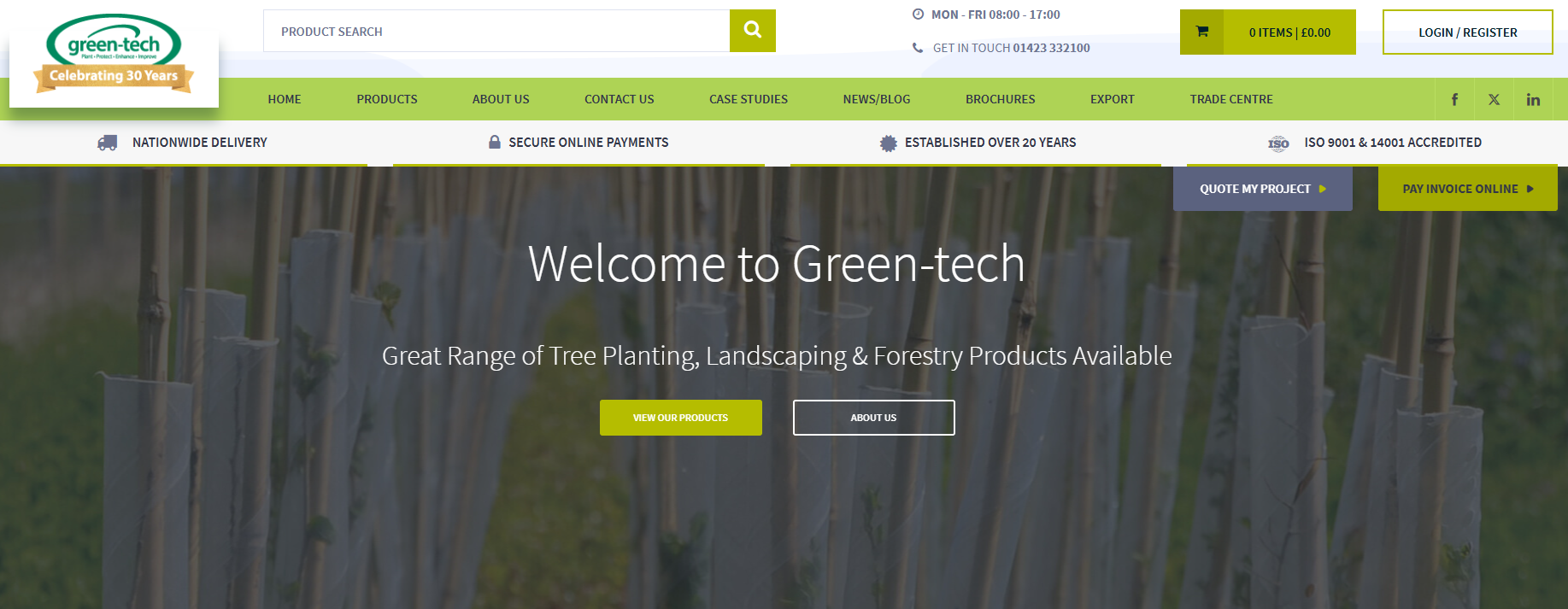 Green-Tech Ltd Website