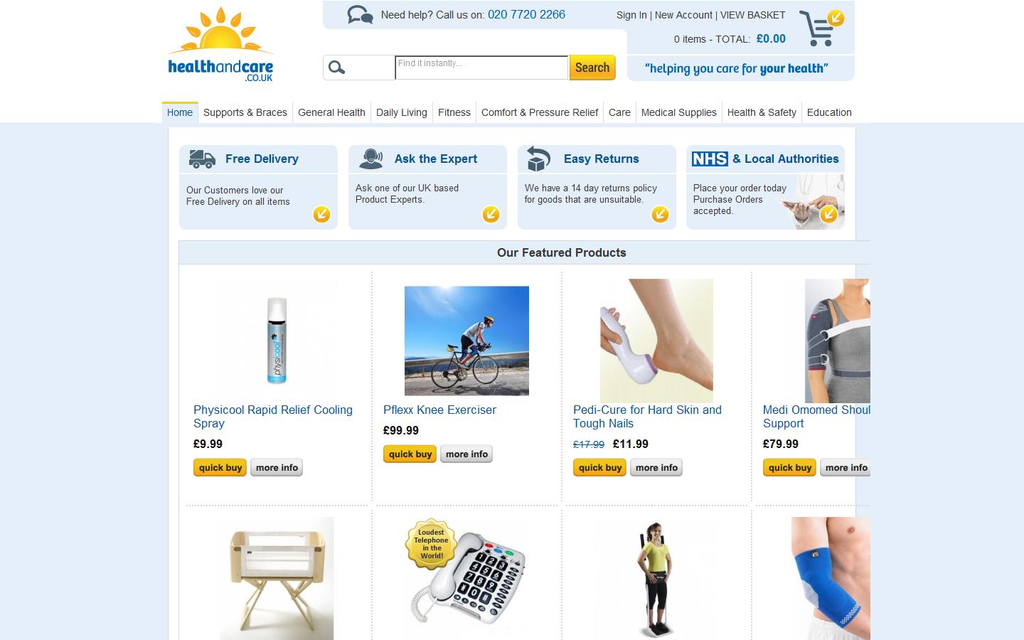 Health & Care Website