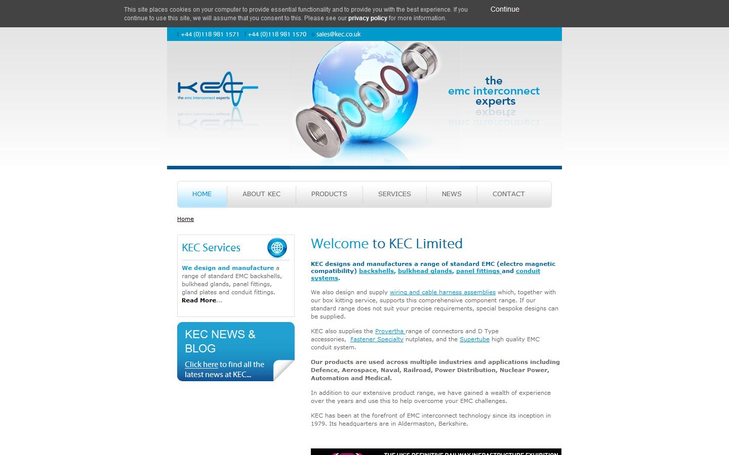 K E C Ltd Website