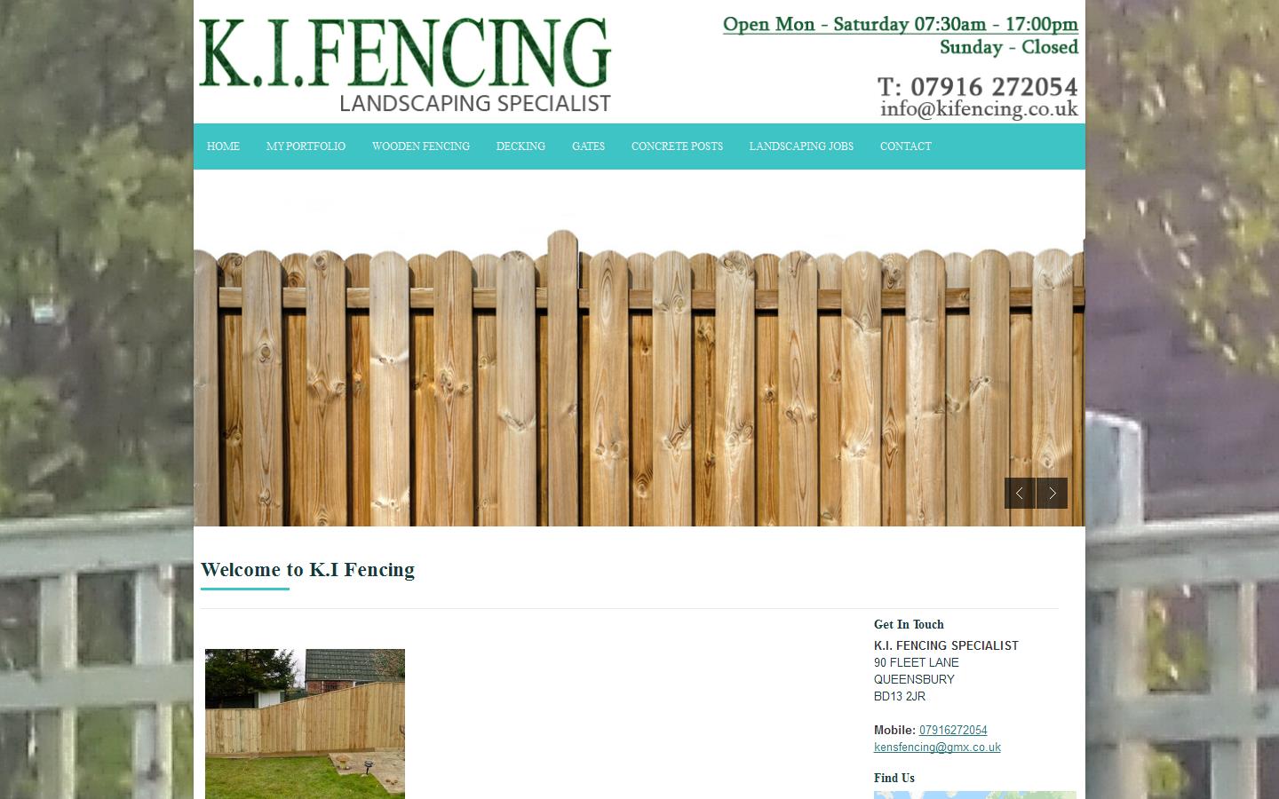 K.I Fencing Website
