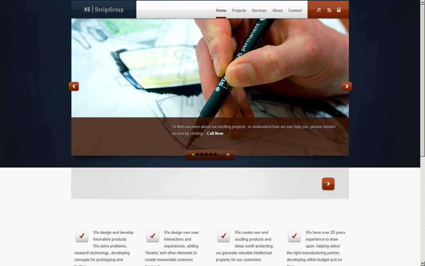 K6 Design Group Website