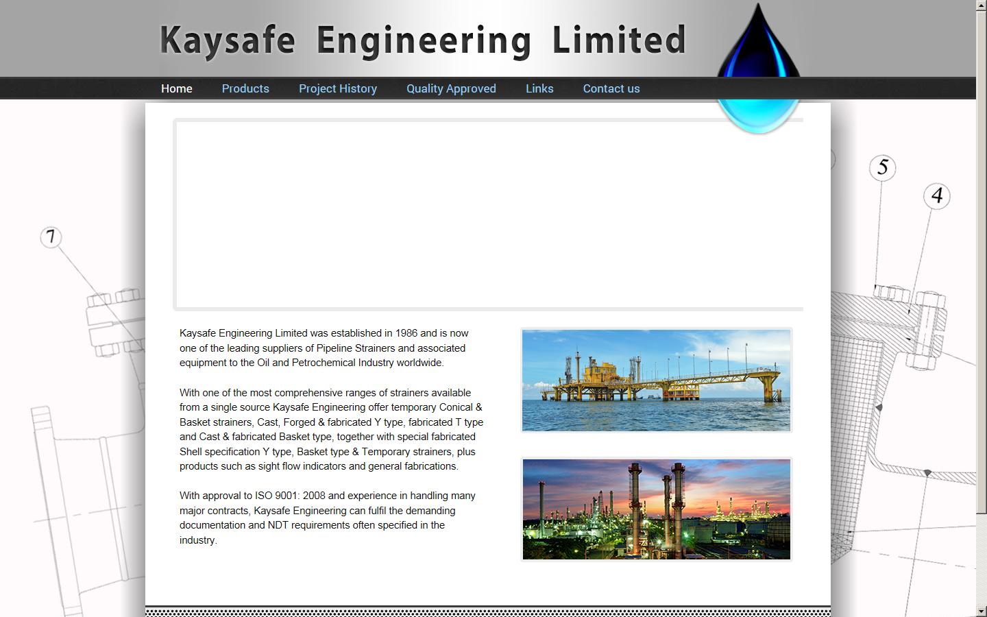 Kaysafe Engineering Website