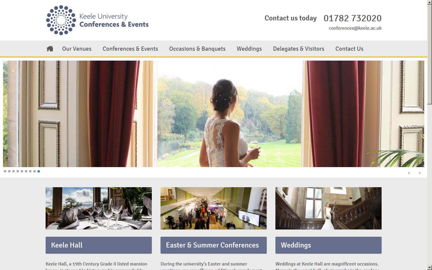 Keele Conferences Website