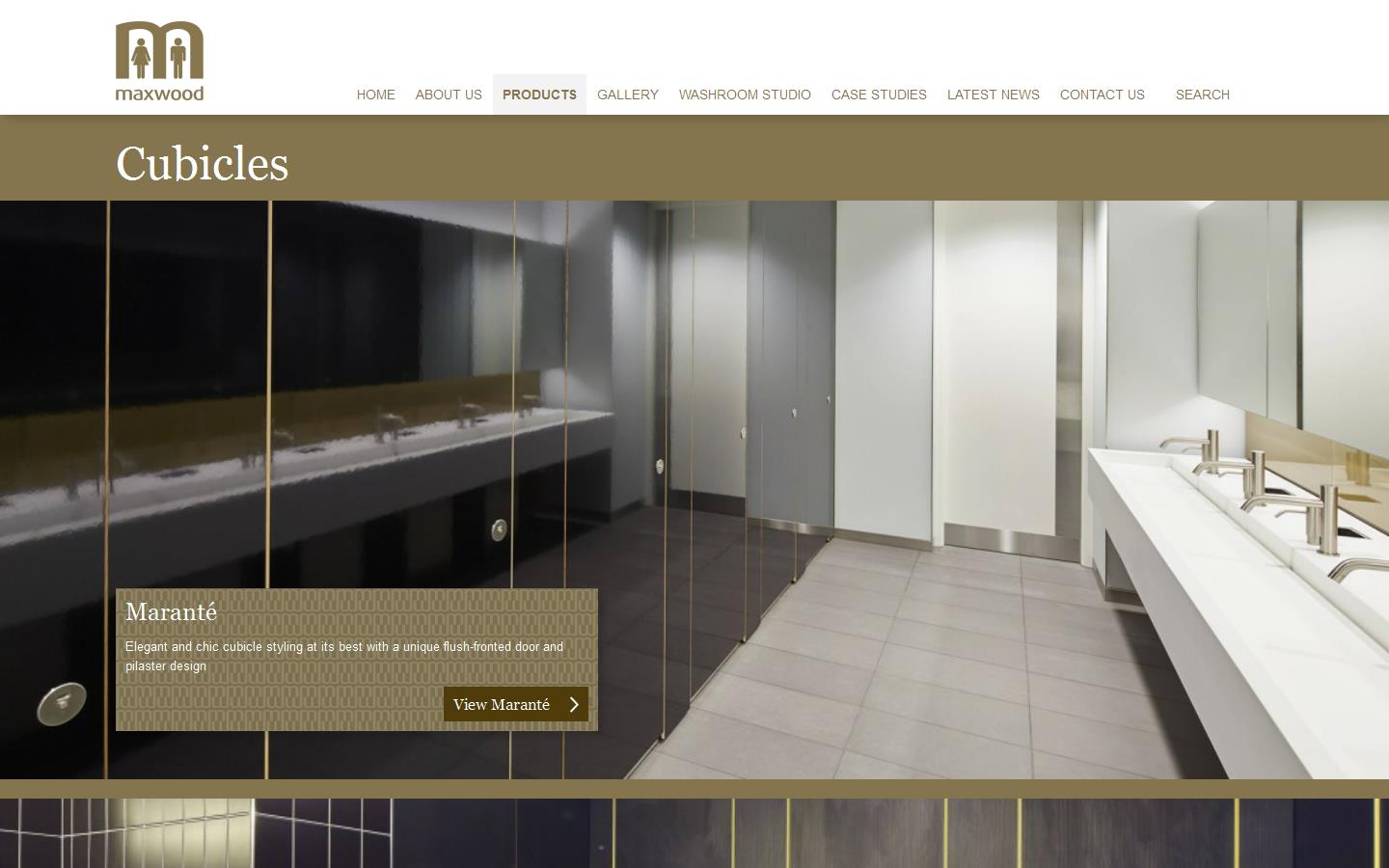 Maxwood Washrooms Website