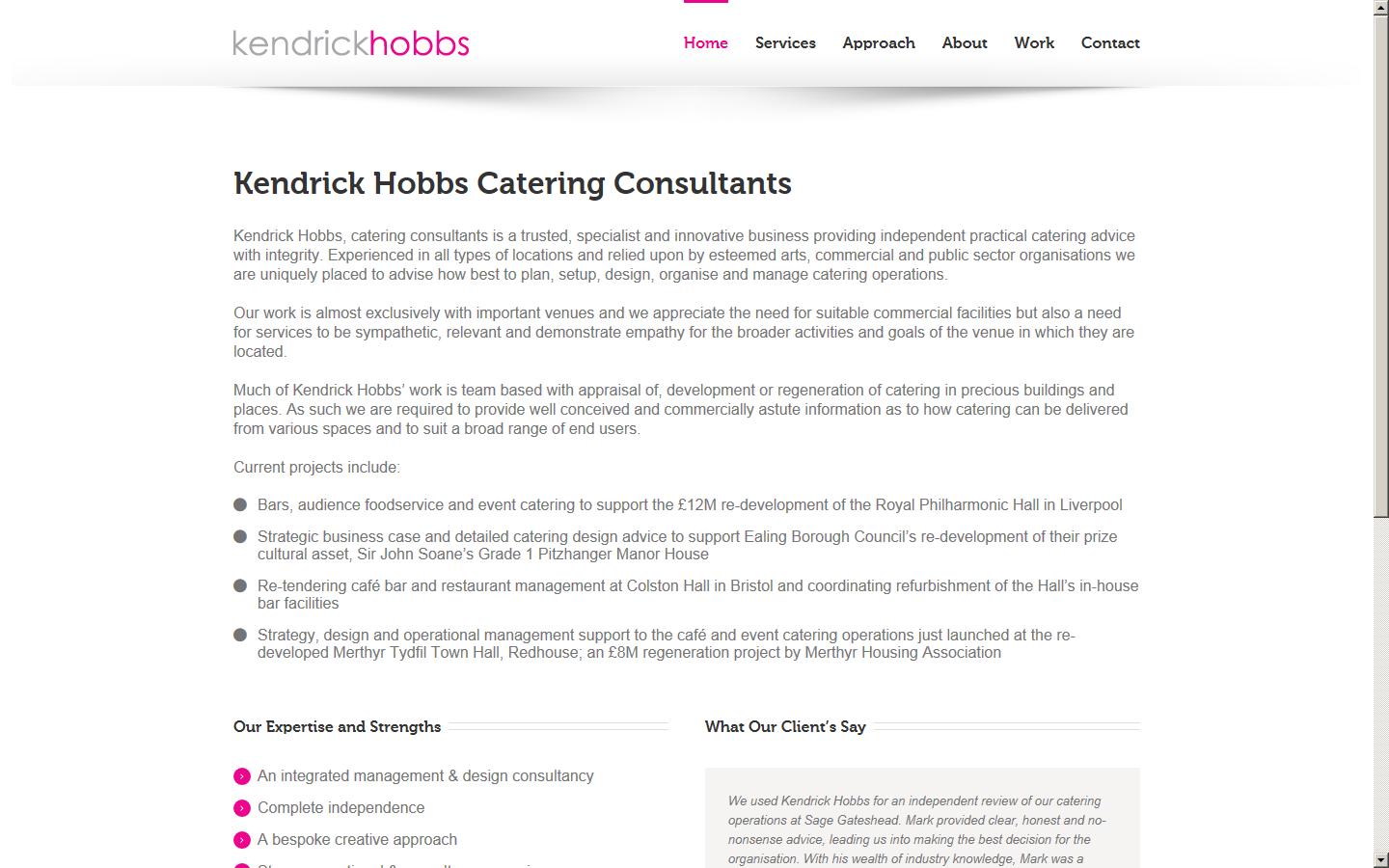 Kendrick Hobbs Website