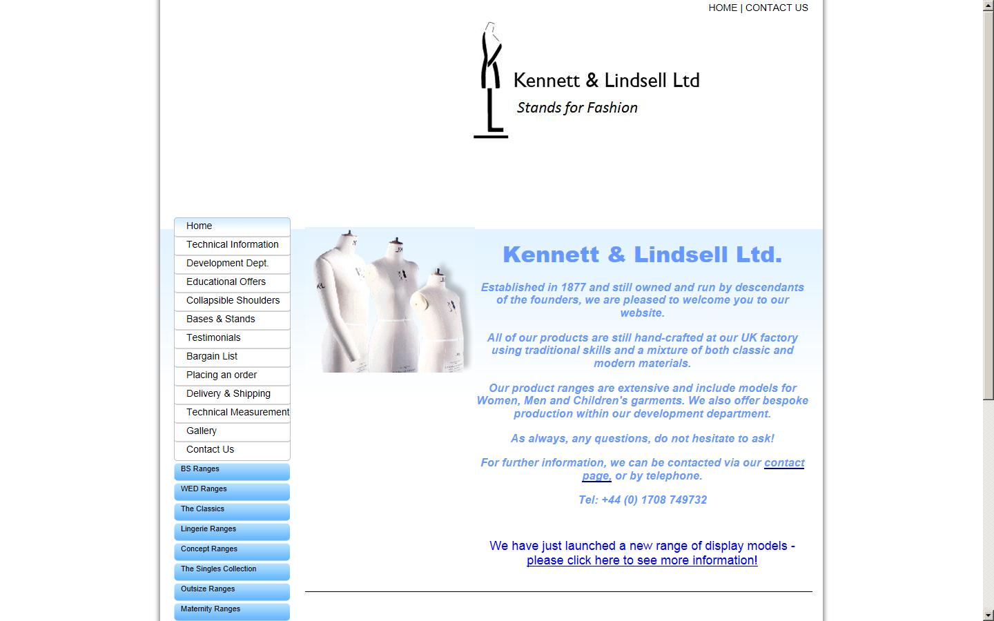 Kennett & Lindsell Ltd Website