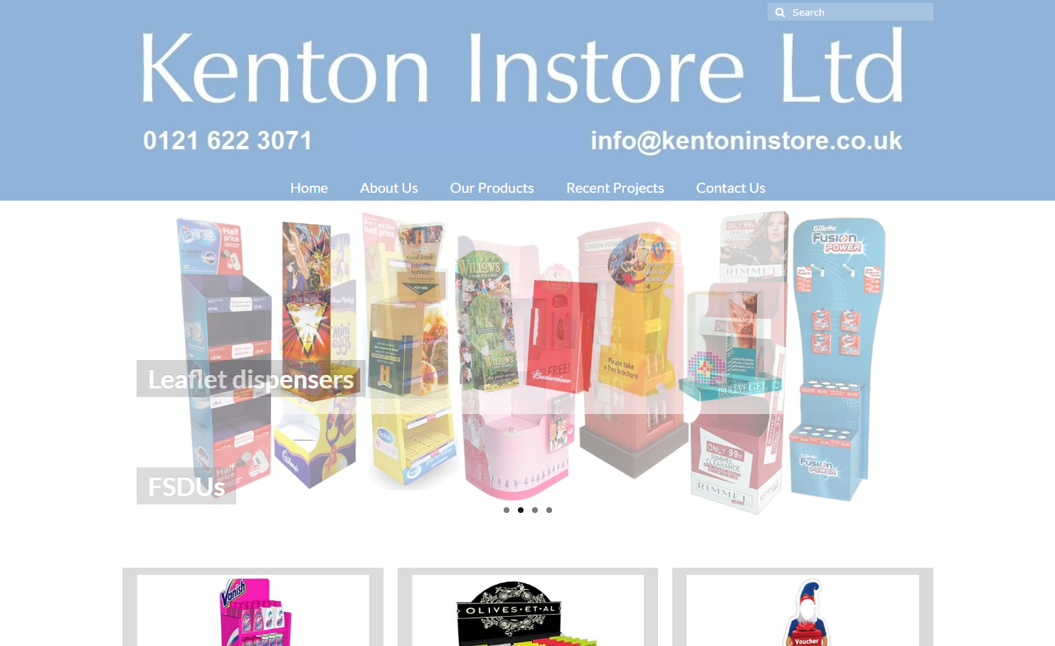 Kenton Instore Website