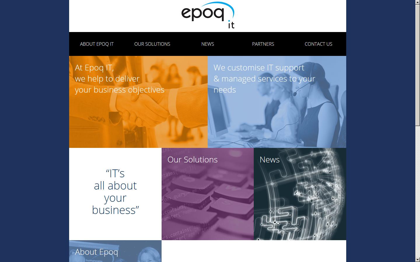 Epoq IT Ltd Website