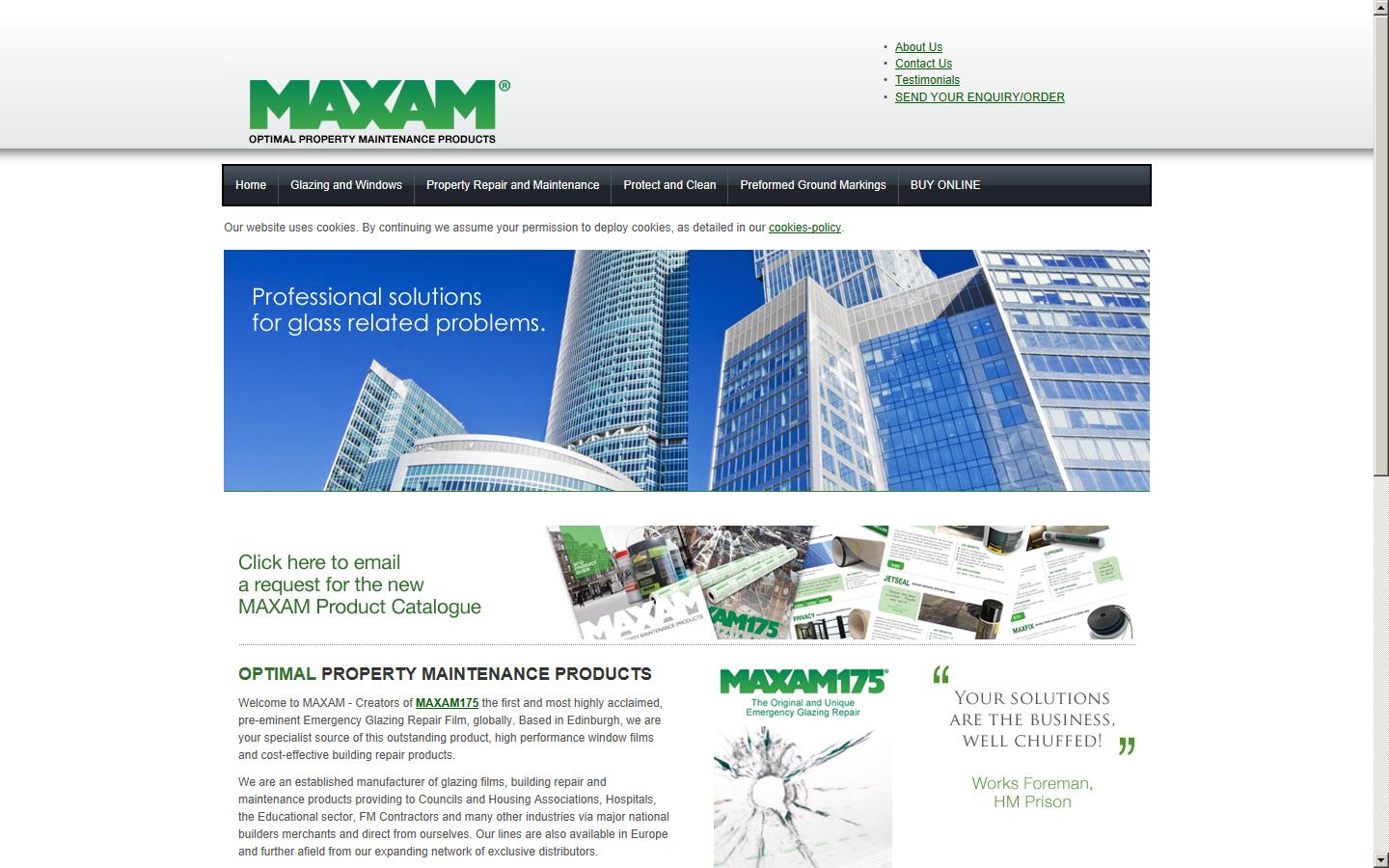 Maxam Direct Website