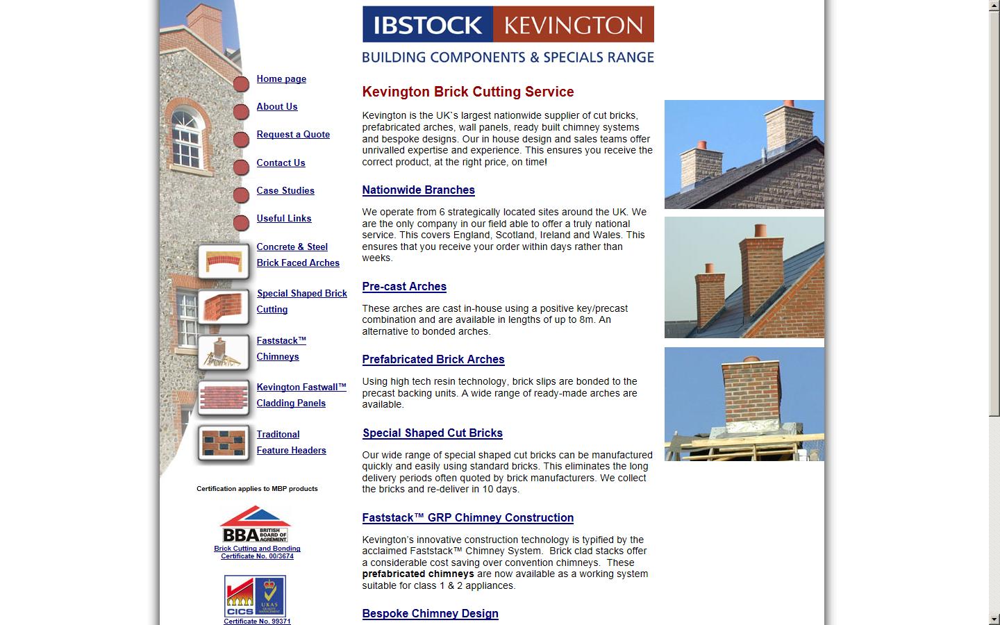 Ibstock Kevington Building Products Ltd Website