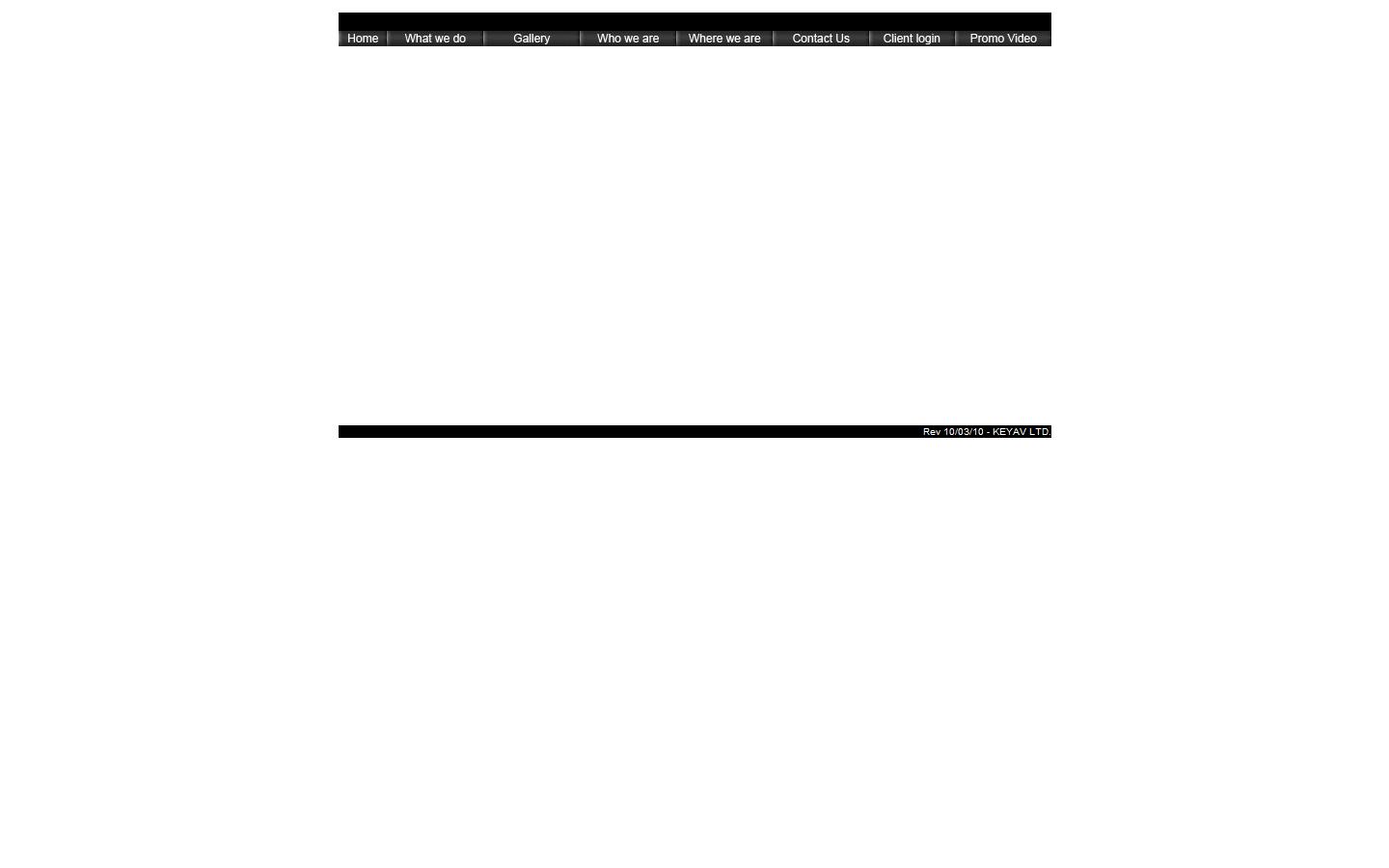 Key Audio Visual Services Ltd Website