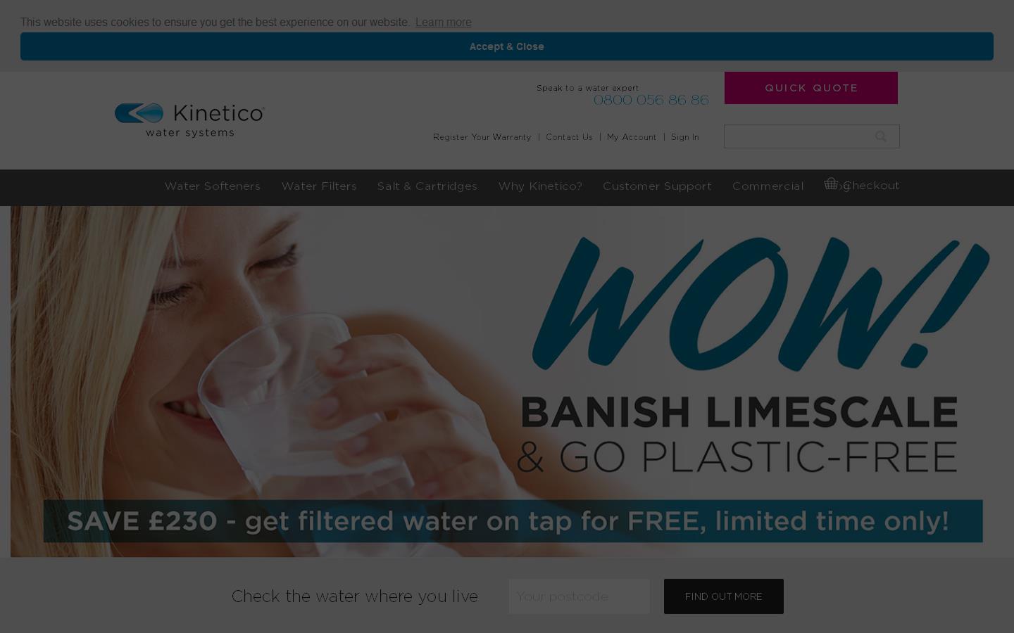 Kinetico UK Ltd Website