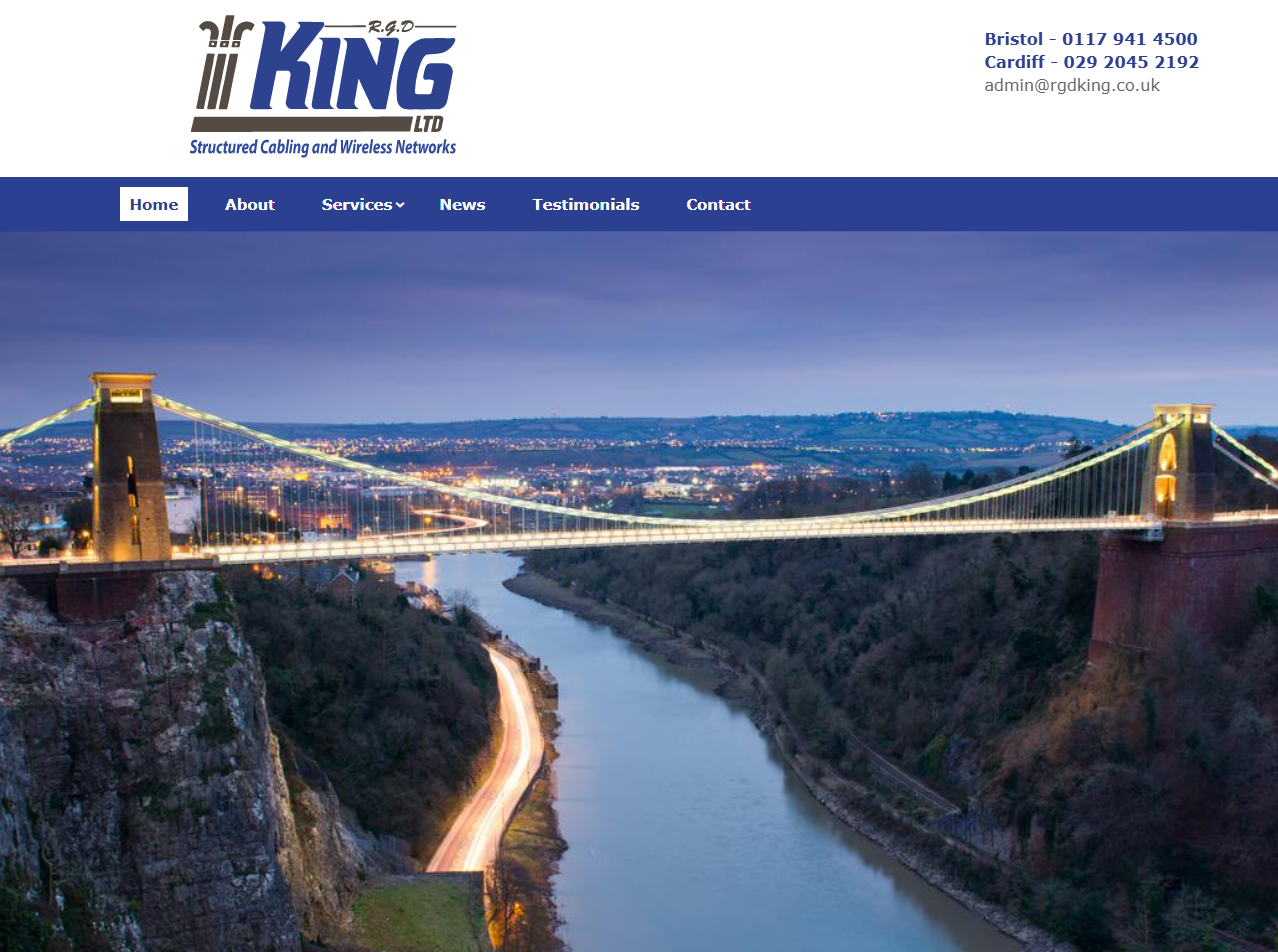 RGD King Ltd Website