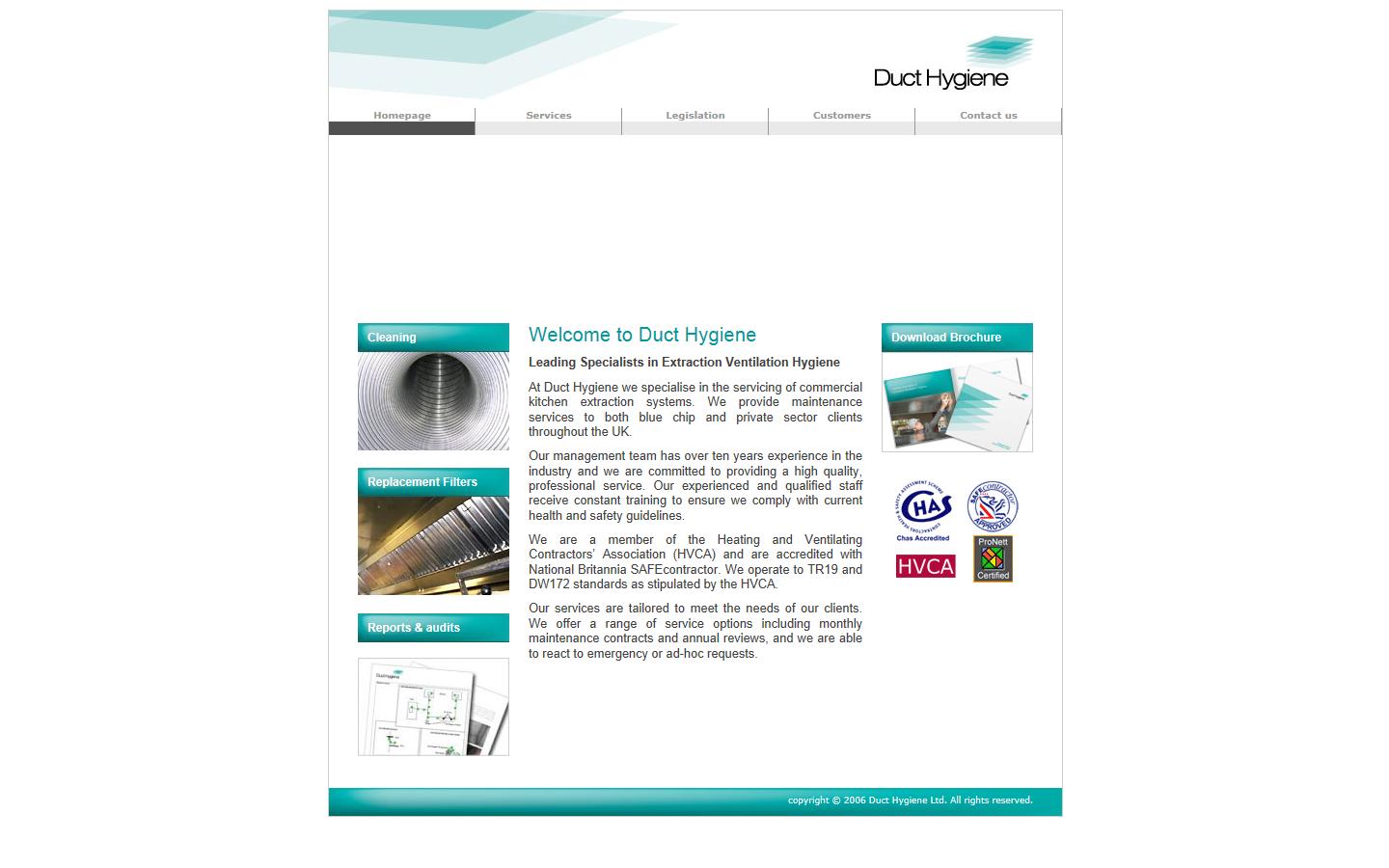 Duct Hygiene Limited Website
