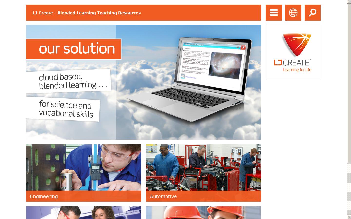 LJ Create Limited Website