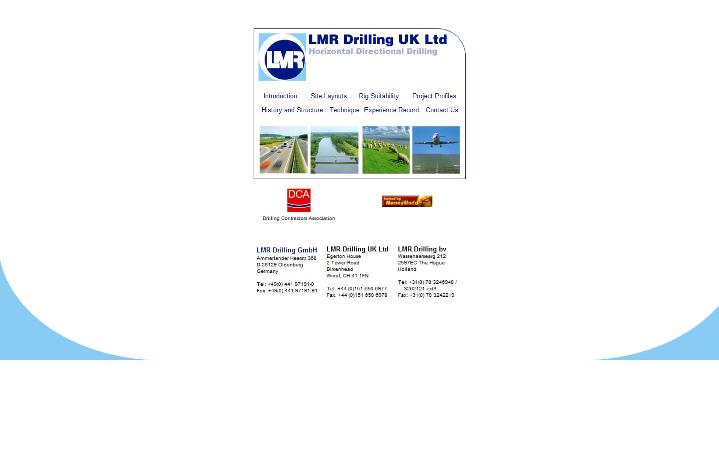 LMR Drilling UK Ltd  Website