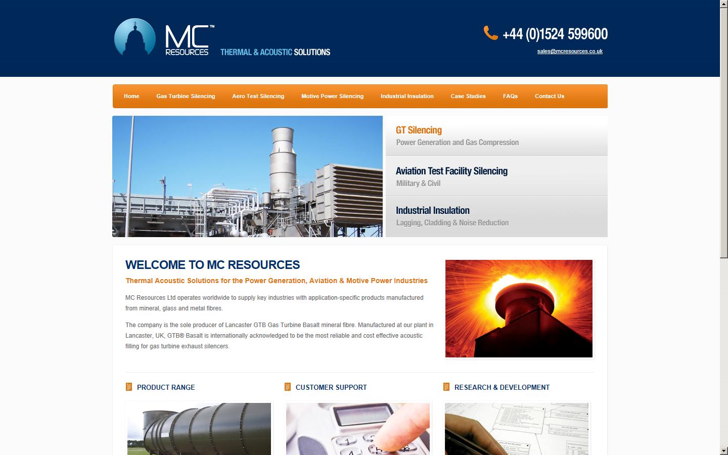 MC Resources Ltd. Website
