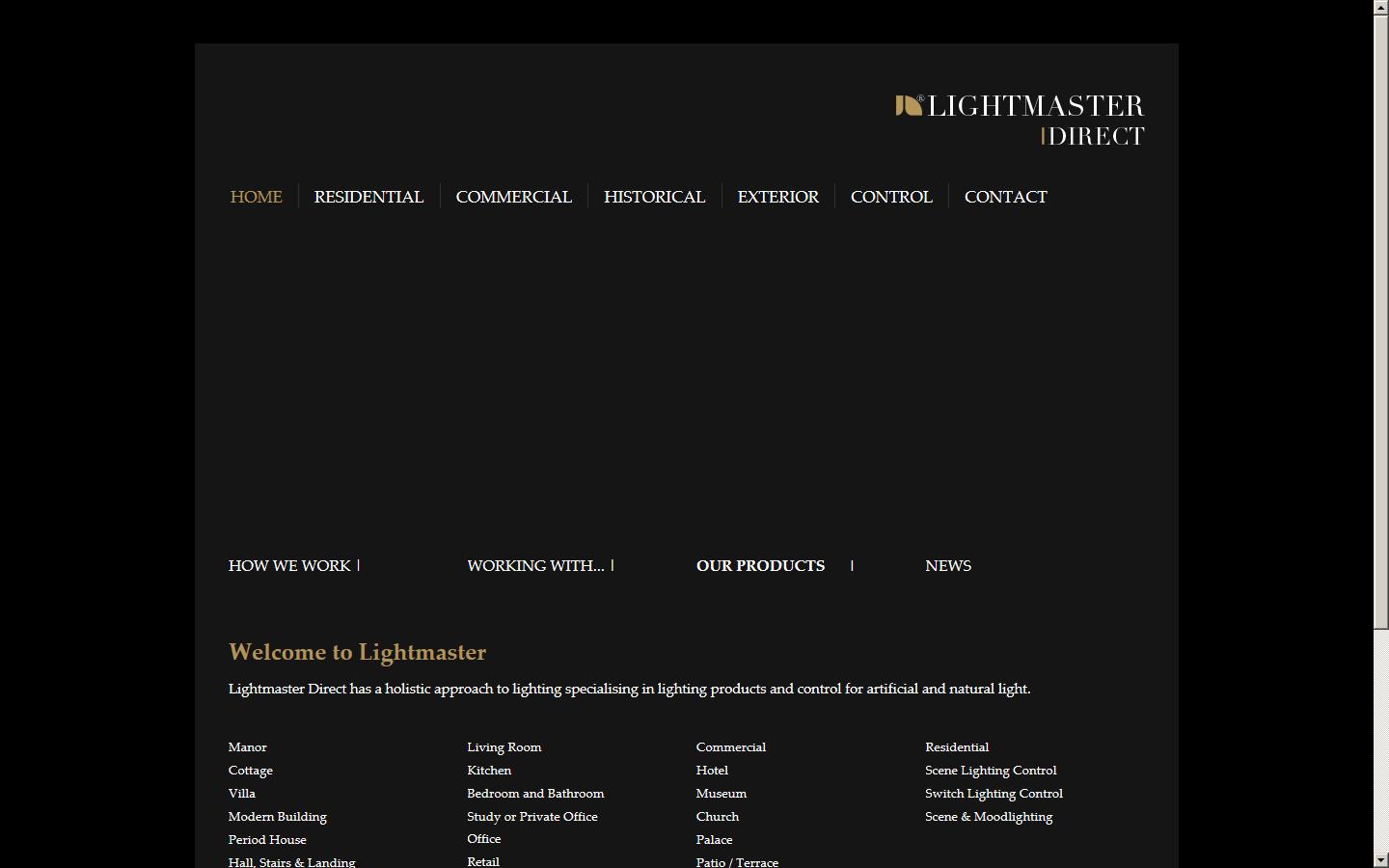 Lightmaster Direct  Website