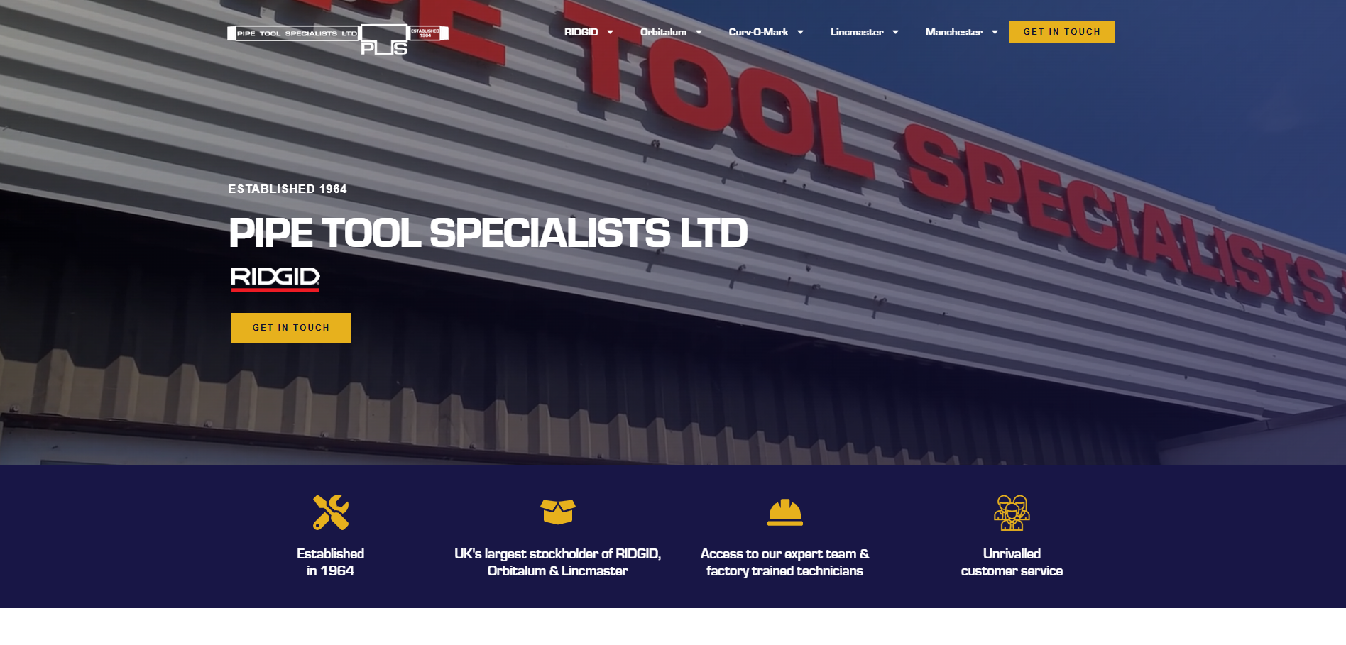 Pipe Tool Specialist Website