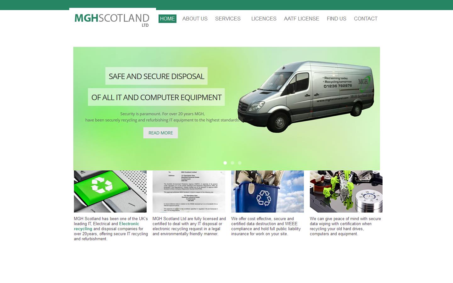 MGH Scotland Website