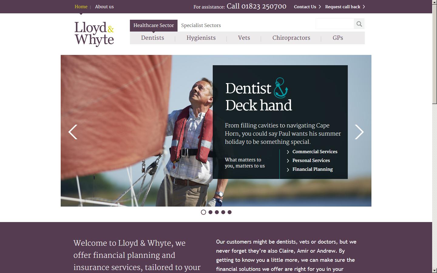 Lloyd & Whyte Ltd Website