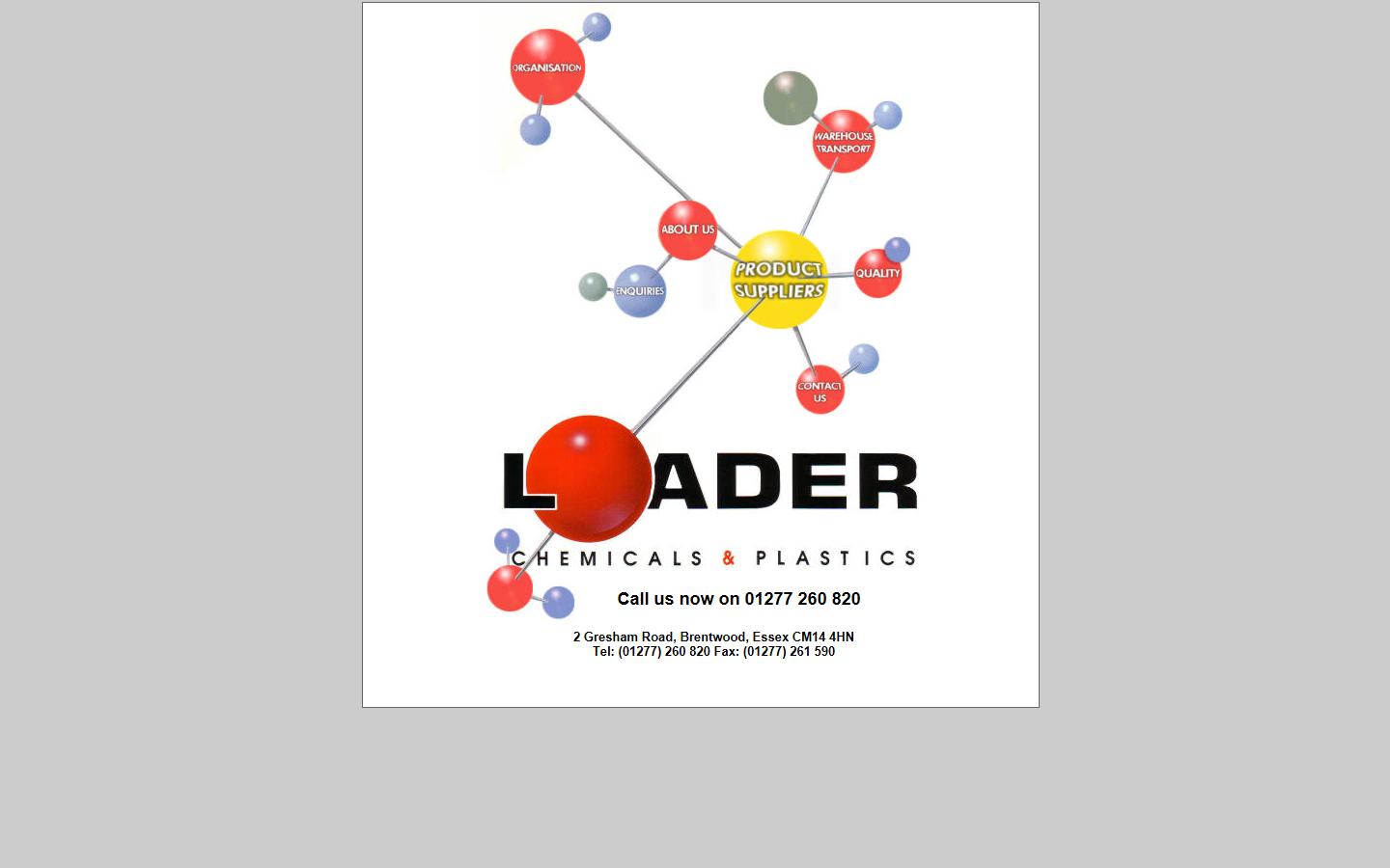 Loader Chemicals Website