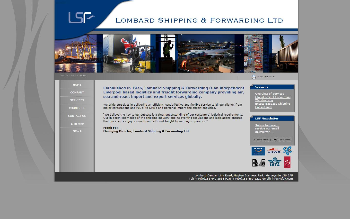 Lombard Centre Website