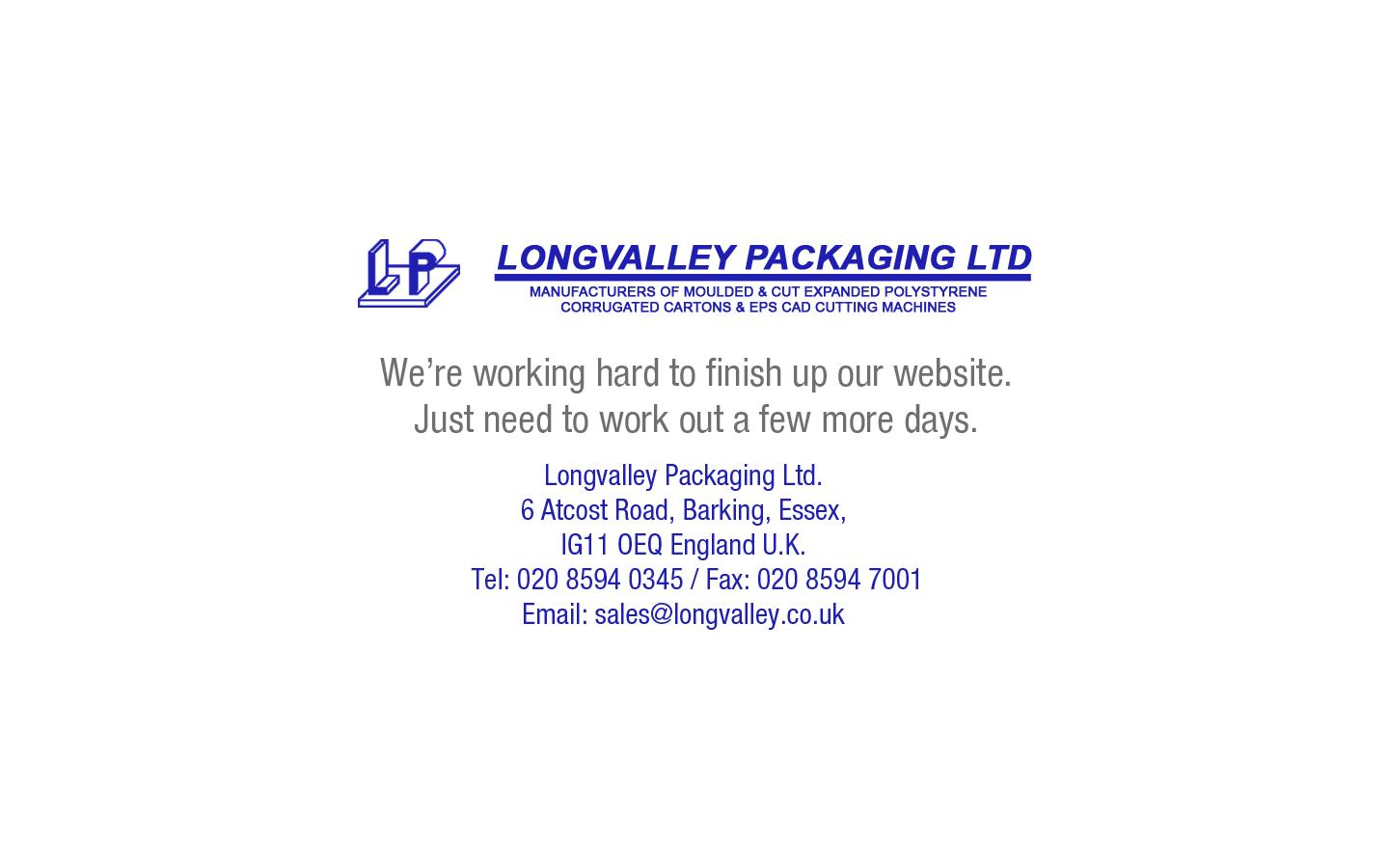 Longvalley Packaging Ltd  Website