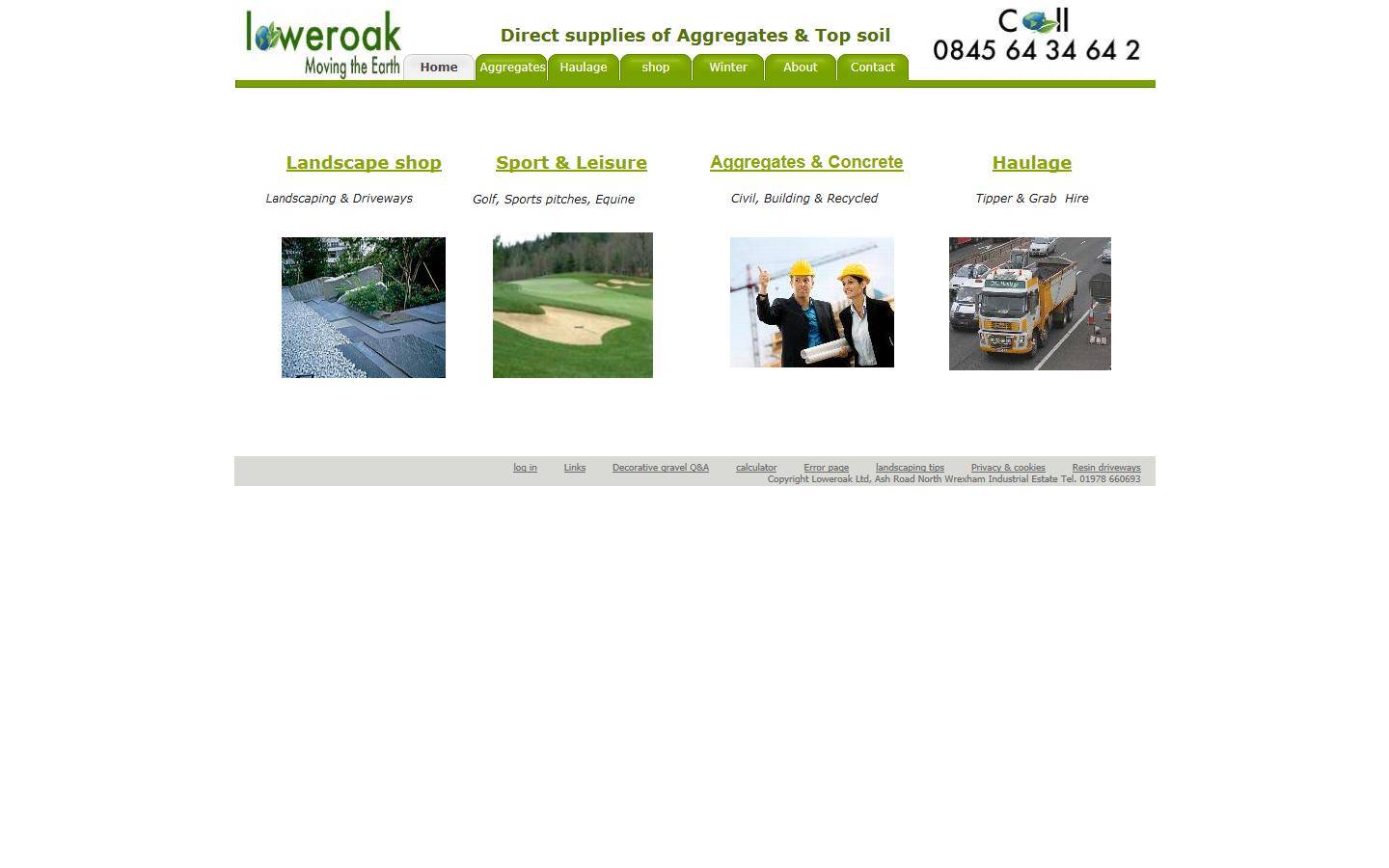 DJL Haulage or Loweroak Ltd Website