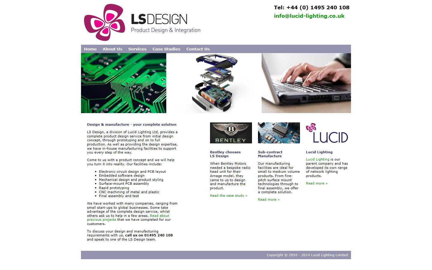 LS Design (UK) Ltd Website