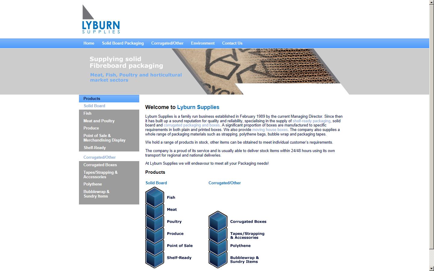 Lyburn Supplies Website