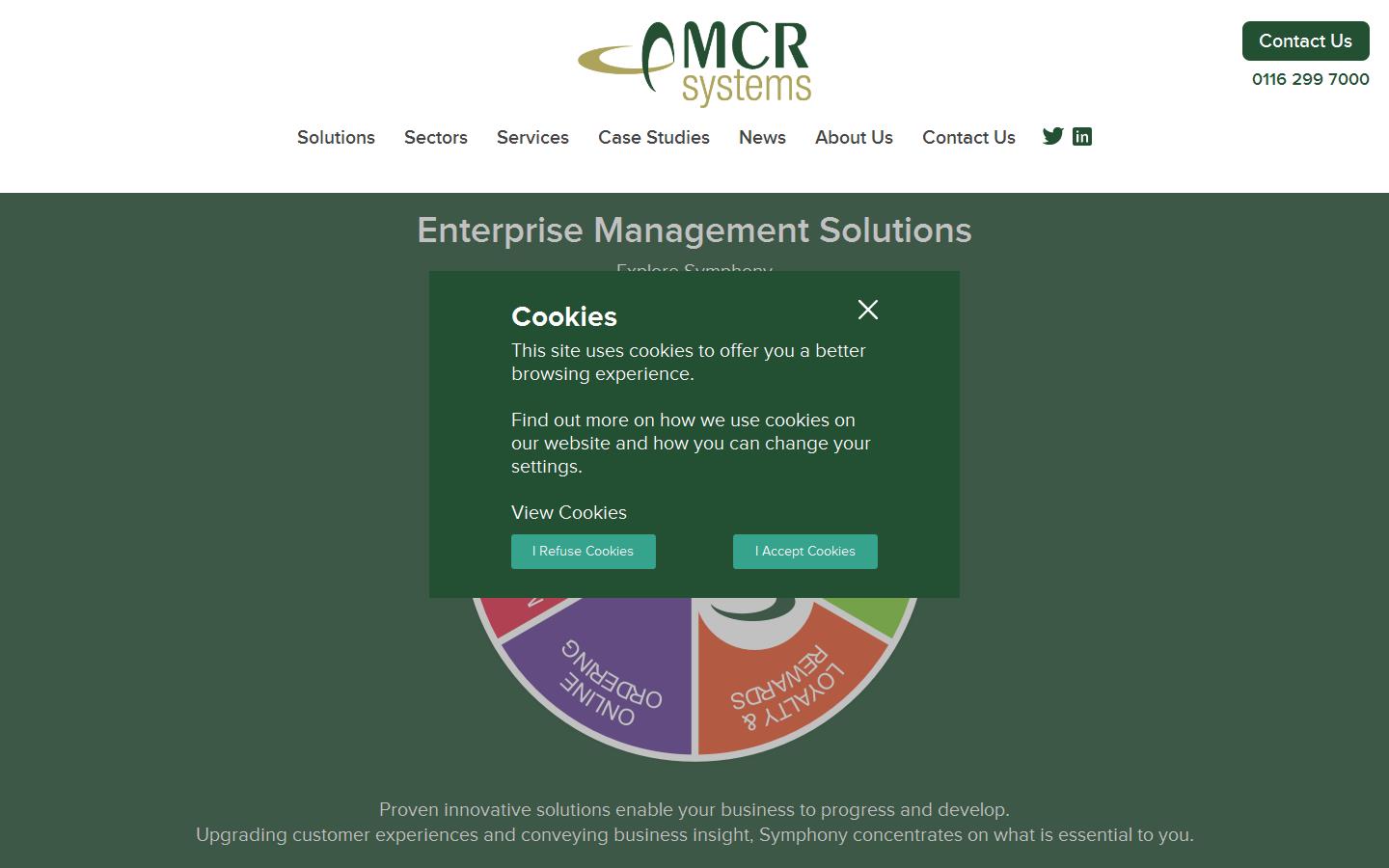 M C R Systems Ltd Website