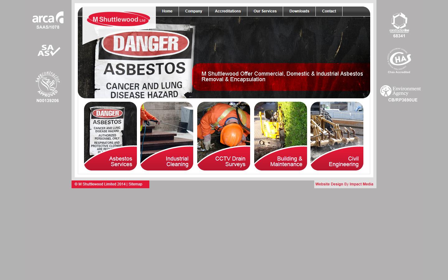 M Shuttlewood Ltd Website